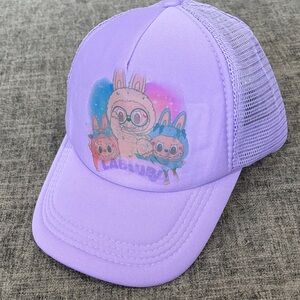 NWOT Labubu Inspired Purple Trucker Hat